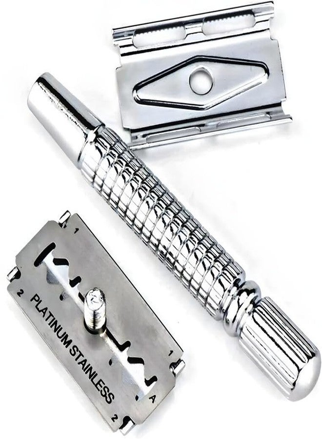 إلكسيرا ماكينة حلاقة إليكسيرا بيرل ذات الشفرة المزدوجة للرجال، قطعتان - Image 3